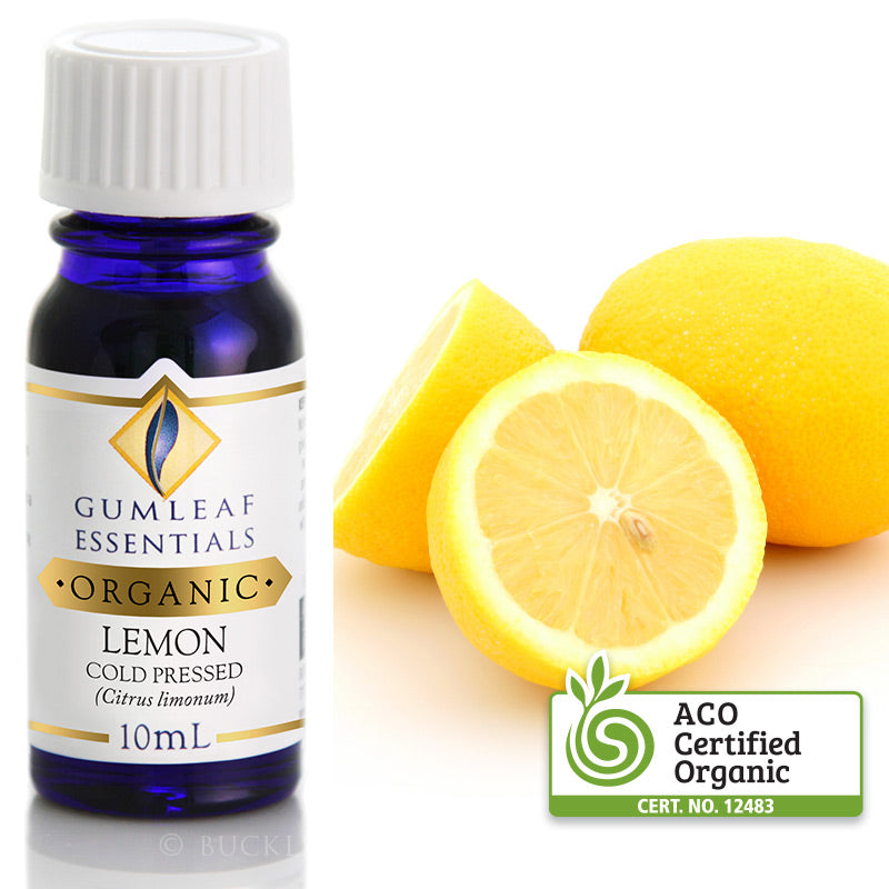 Organic Lemon Cold Pressed Essential Oil