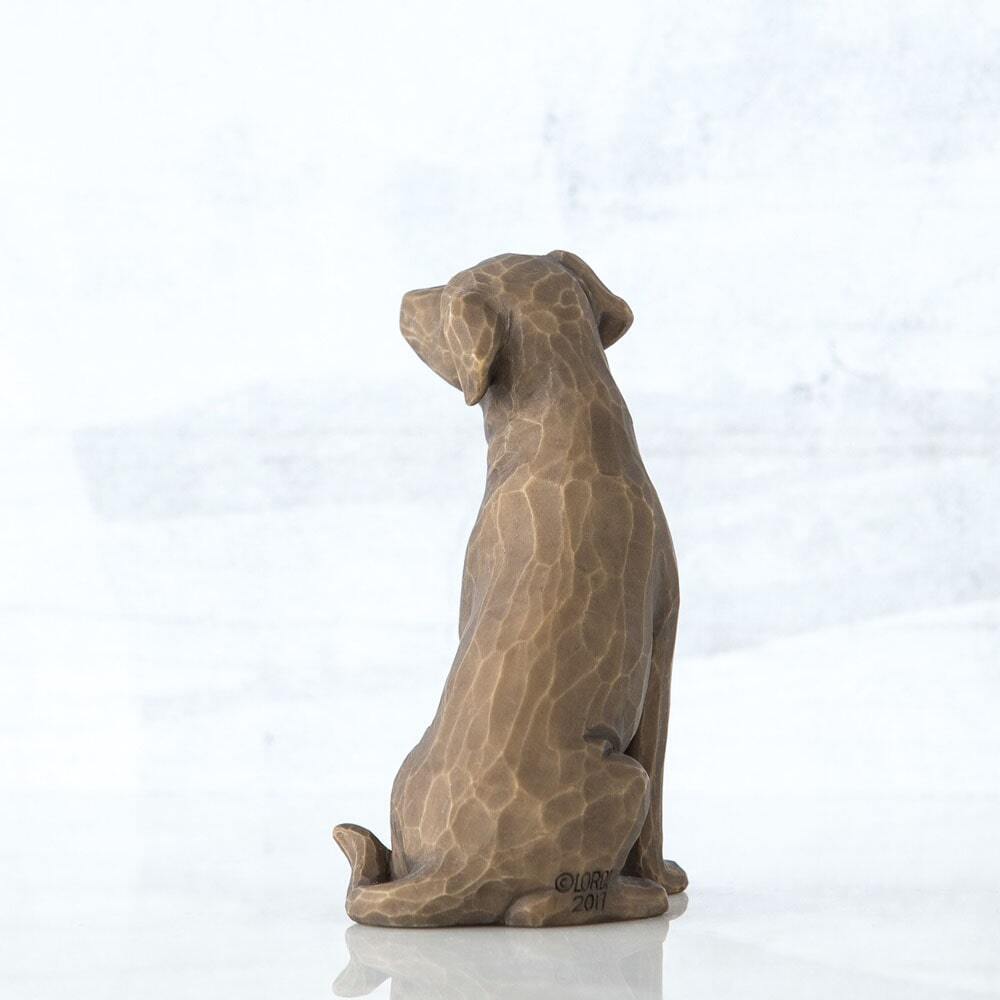 Willow Tree | Love My Dog (Dark) Figurine