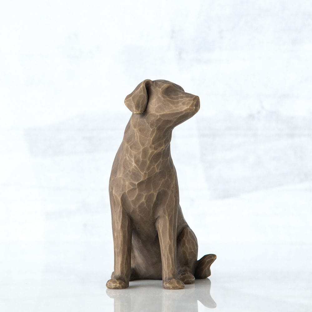 Willow Tree | Love My Dog (Dark) Figurine