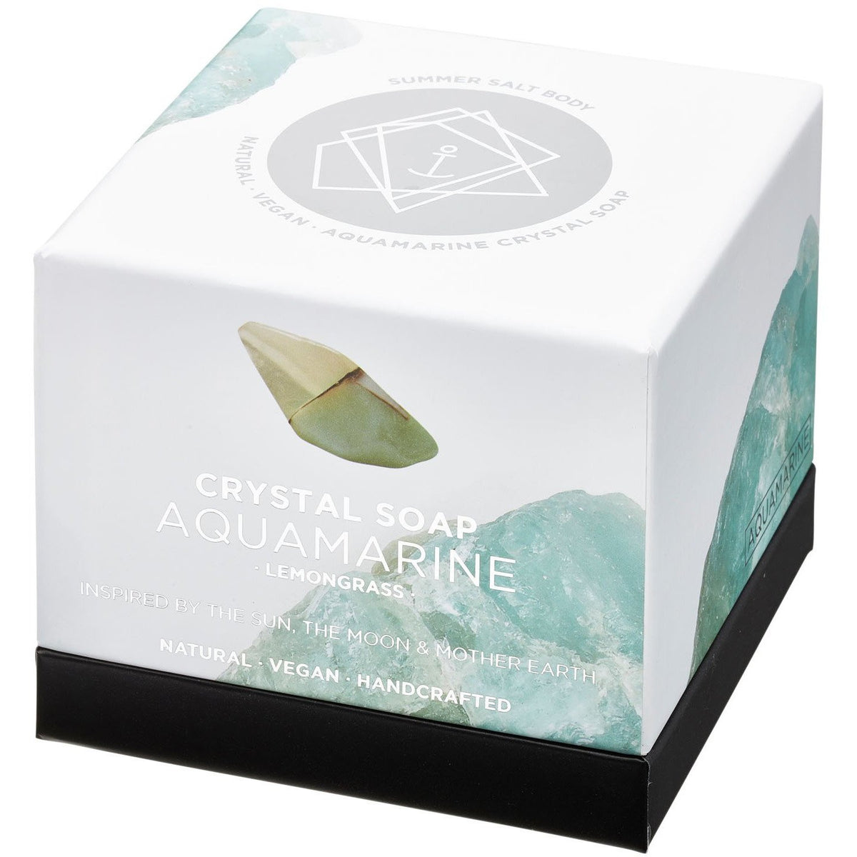 Aquamarine Crystal Soap | SUMMER SALT BODY