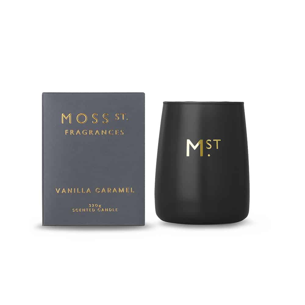 Vanilla Caramel | Candle 320g | MOSS ST