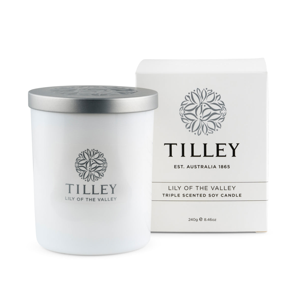 Lily Of The Valley Soy Candle 240g / 45 Hour