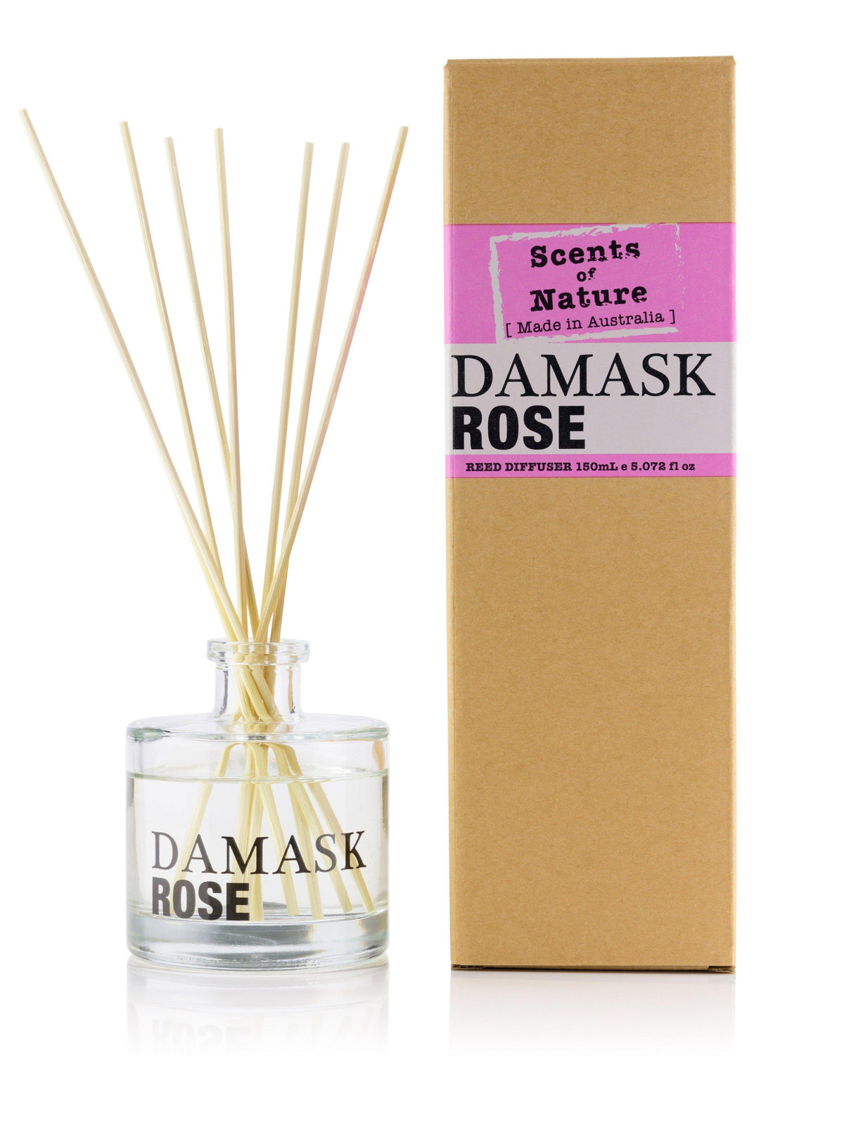 Scents of Nature by Tilley Reed Diffuser (150ml) - Damask Rose