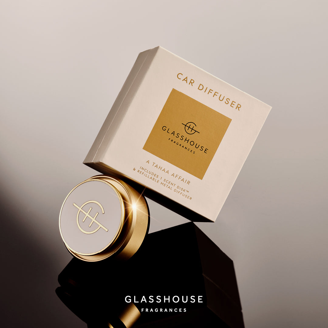 Glasshouse Fragrances A Tahaa Affair | Vanilla Caramel Car Diffuser