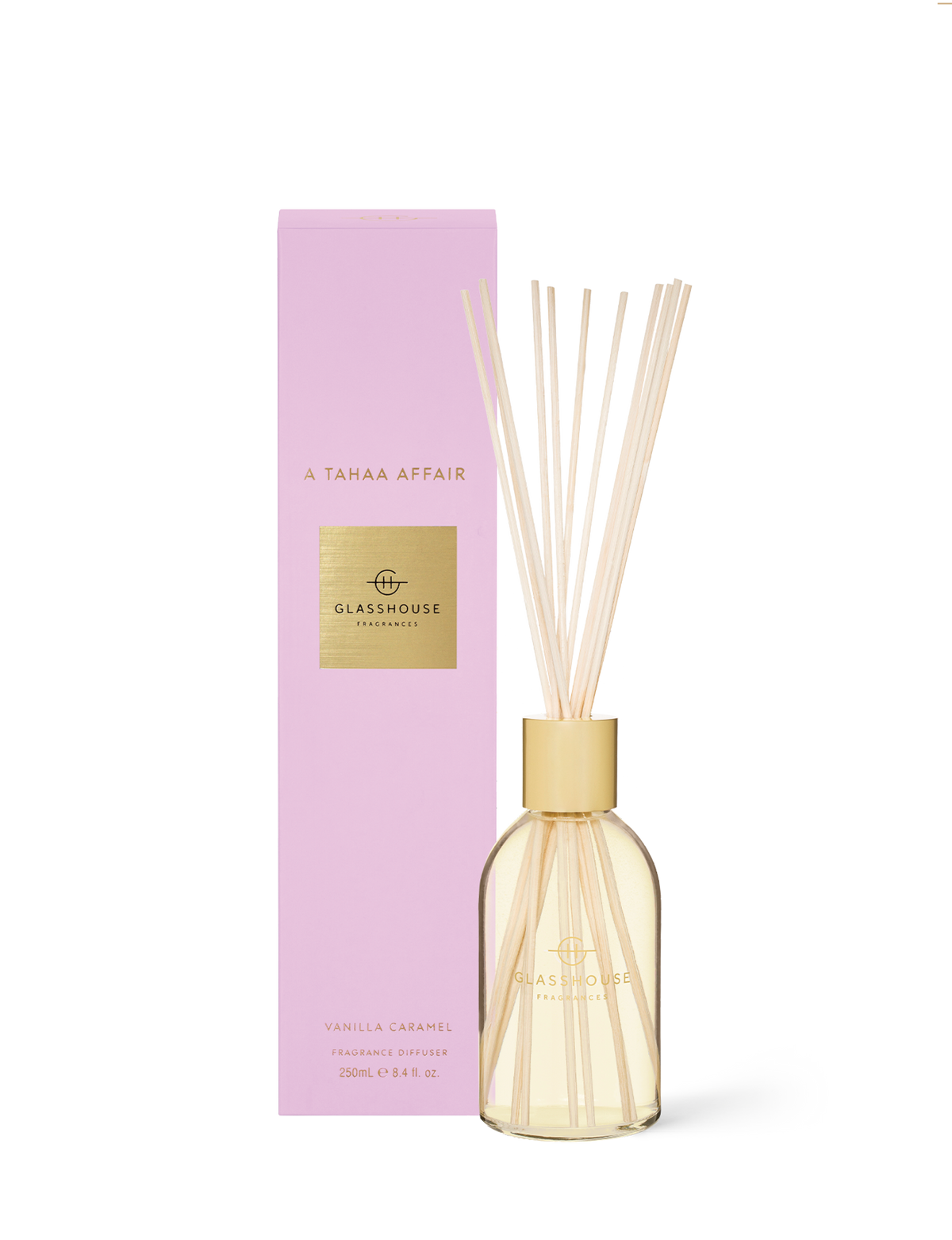 Glasshouse Fragrances A Tahaa Affair | Vanilla Caramel Diffuser 250ml
