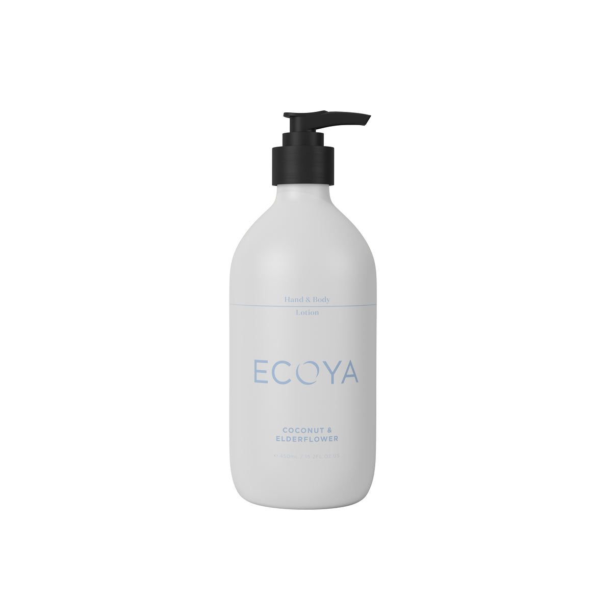 ECOYA Coconut &amp; Elderflower | 450ml Hand &amp; Body Lotion | ECOYA