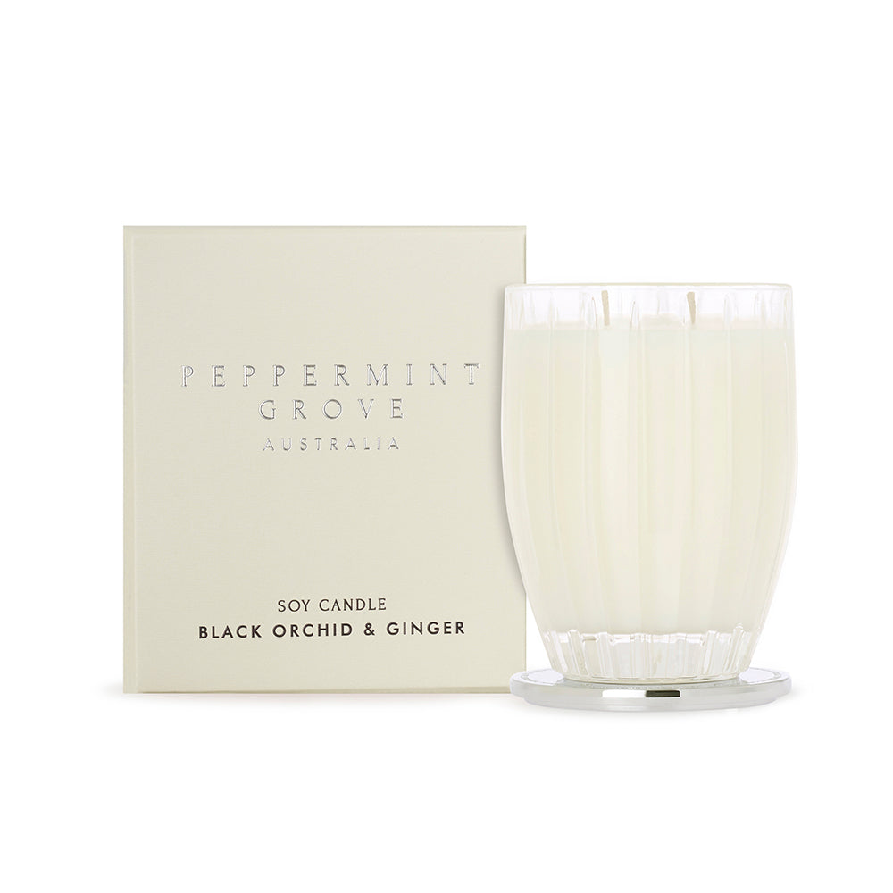 PEPPERMINT GROVE Black Orchid &amp; Ginger | Candle 370g
