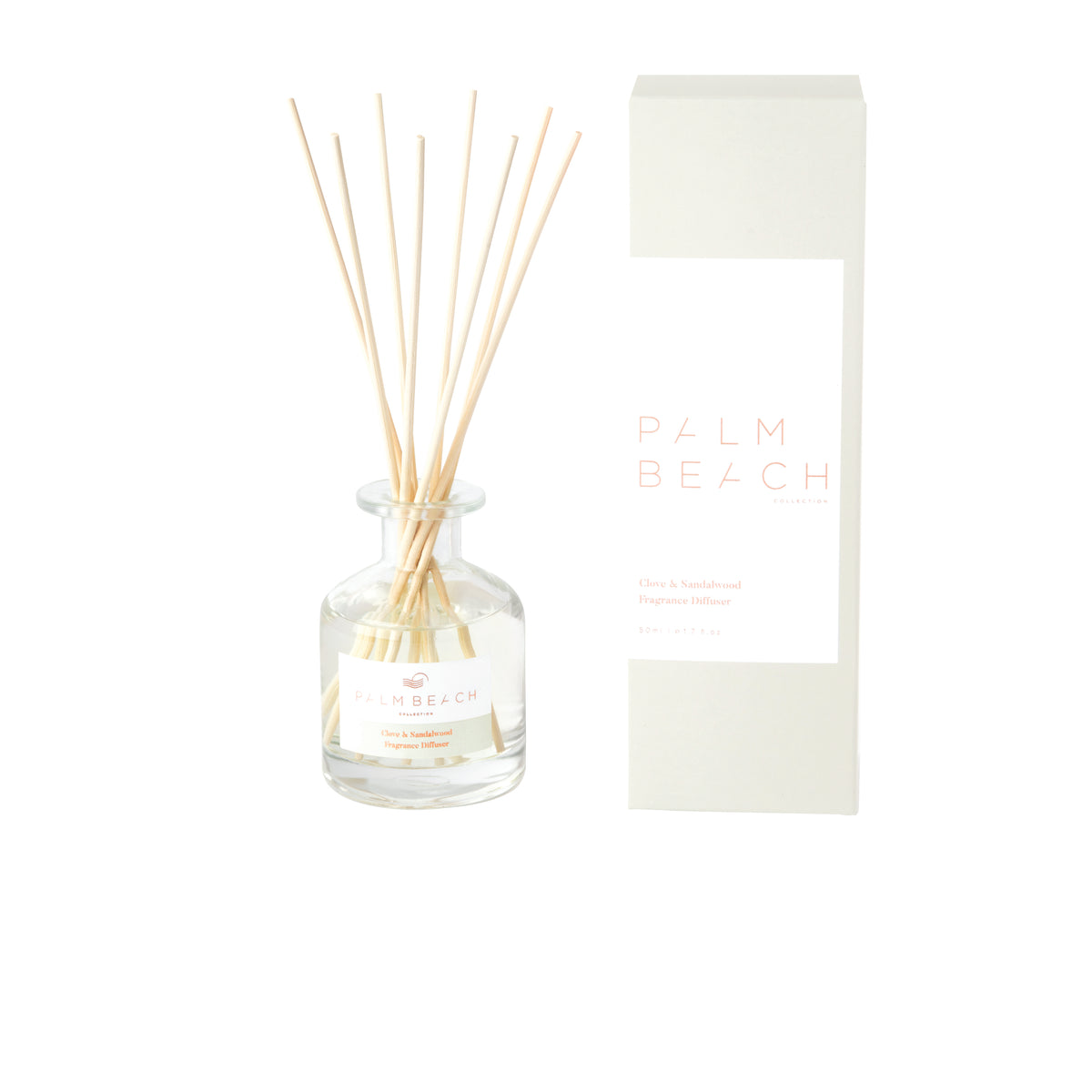 Palm Beach Collection Clove &amp; Sandalwood | Mini Fragrance Diffuser 50ml