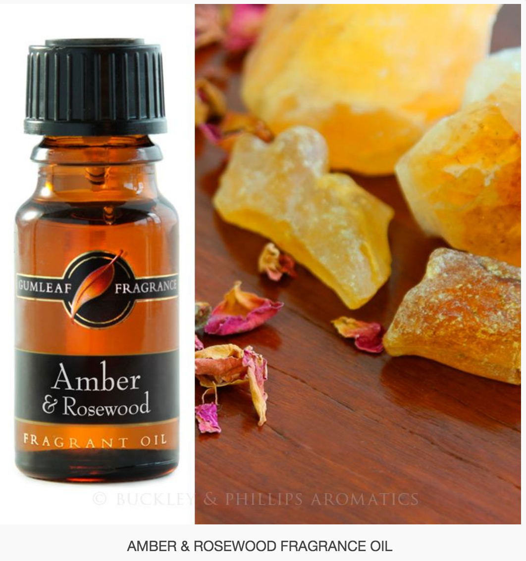 Amber &amp; Rosewood Fragrance Oil