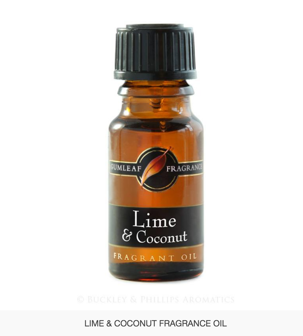 Lime &amp; Coconut Fragrance Oil