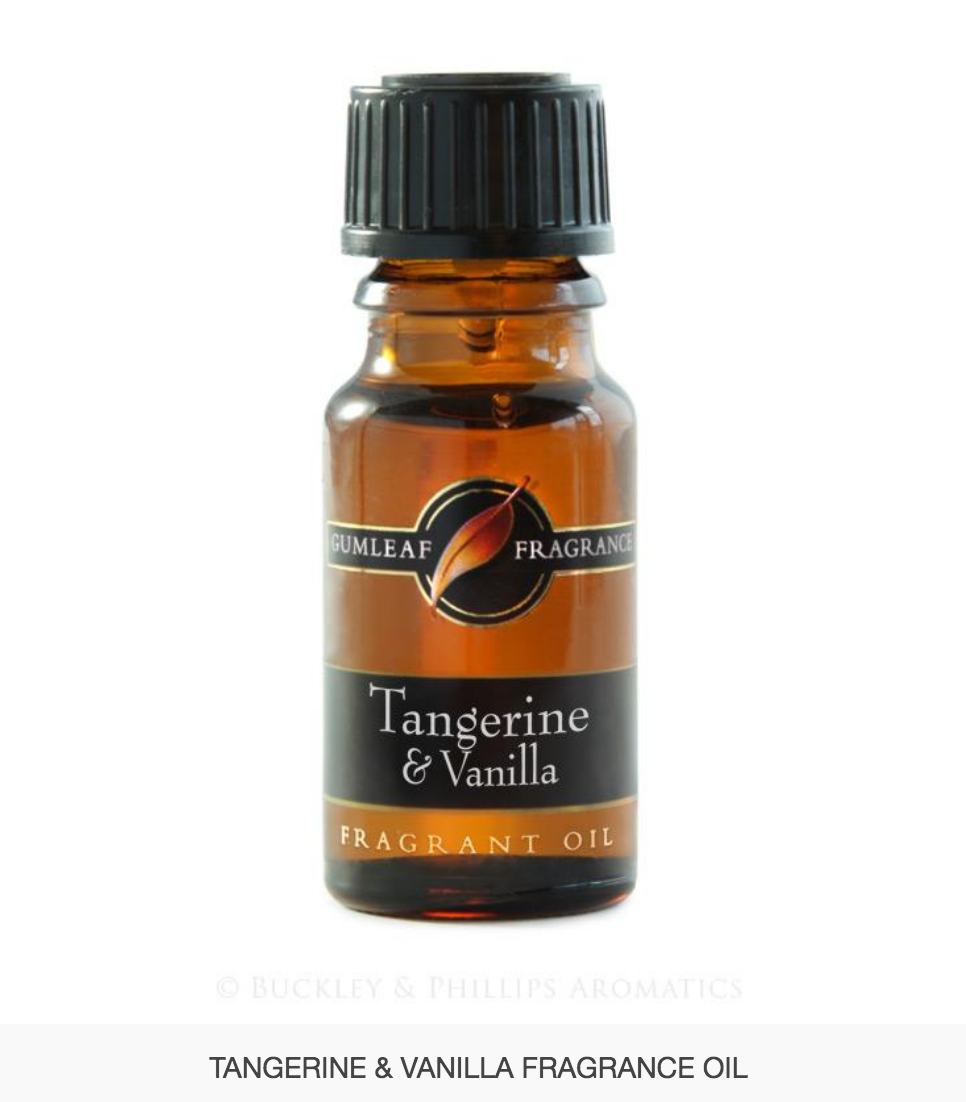 Tangerine &amp; Vanilla Fragrance Oil