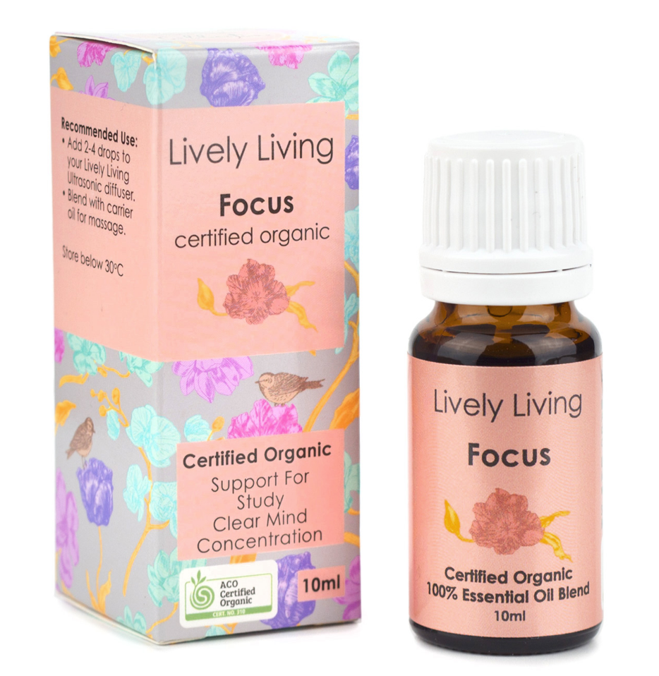 Focus | Organic 10ml | Lively living
