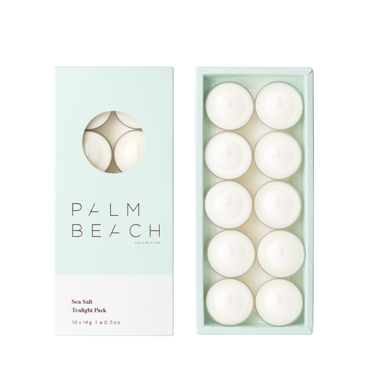 Palm Beach Collection Sea Salt | Tealight Pack 10 x 14g