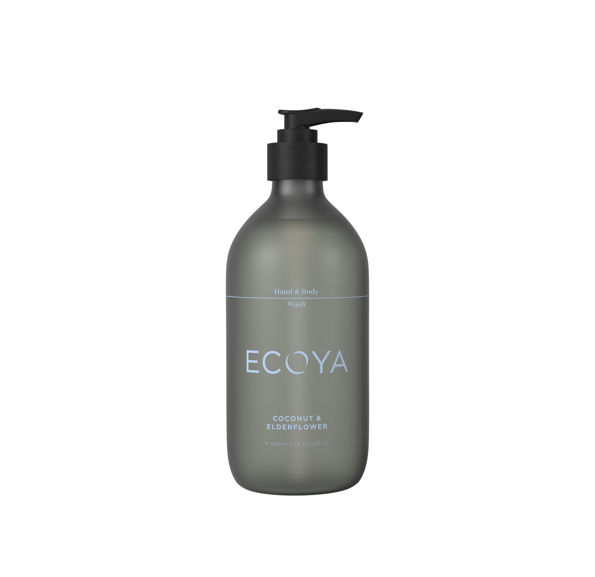 ECOYA Coconut &amp; Elderflower | 450ml Hand &amp; Body Wash | ECOYA
