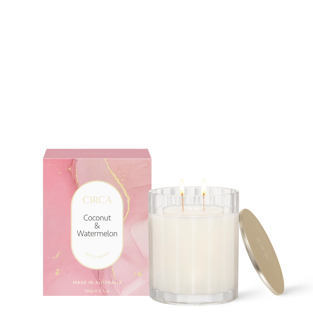 CIRCA Coconut &amp; Watermelon | Soy Candle 350g