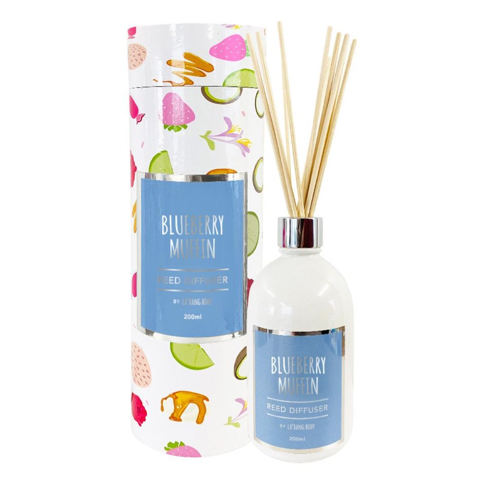 La&#39;Bang Body Reed Diffuser | Blueberry Muffin | 200ml