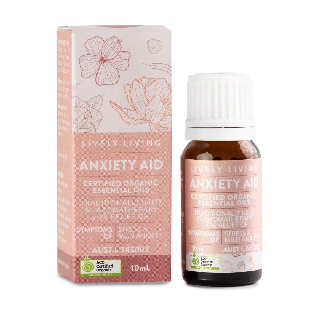 Anxiety Aid | Organic 10ml | LIVELY LIVING