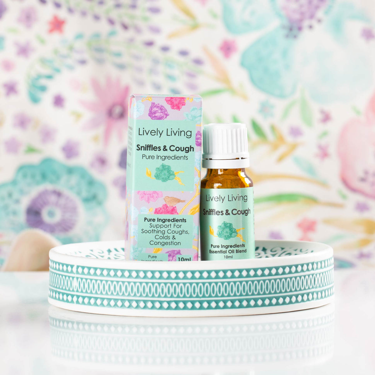 Sniffles &amp; Cough | Organic 10ml | LIVELY LIVING